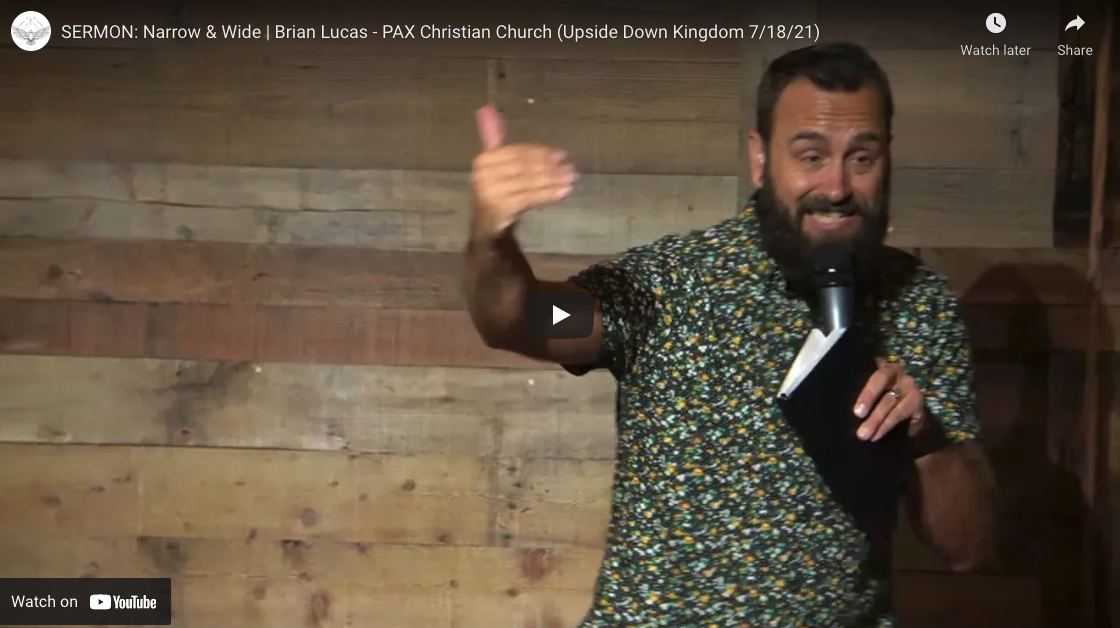 NARROW | BRIAN Lucas | 07/18/21 (UPSIDE DOWN KINGDOM Pt.14)