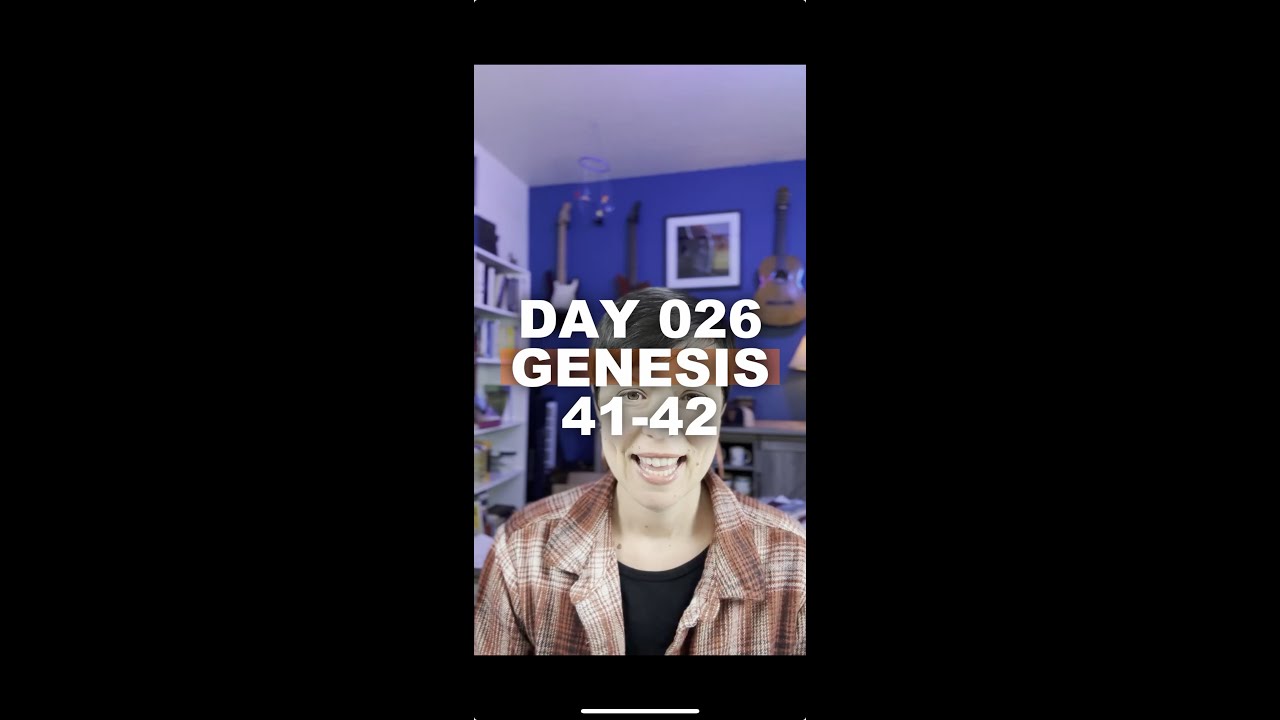 026. Genesis 40-41. Joseph’s faith justified. #2024readingchallenge