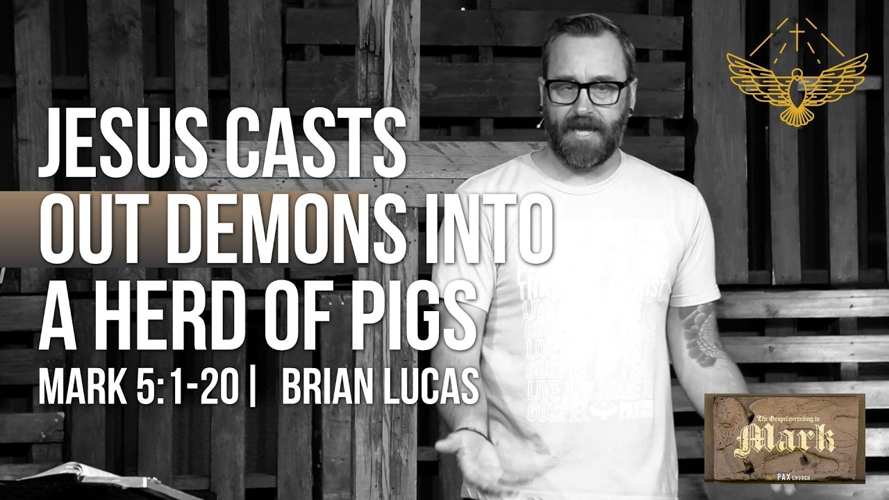 Jesus Casts Demons Into a Herd of Pigs. (sermon: Mark 5:1-20) | 03/22/26
